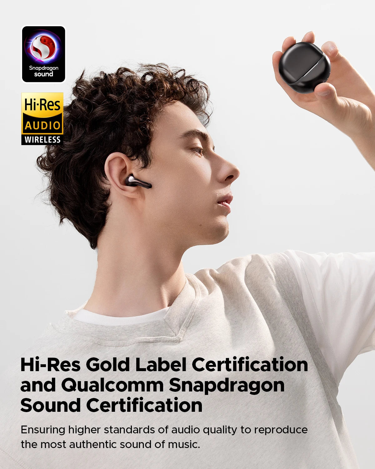 SoundPEATS Air5 Bluetooth 5.4 ANC Earbuds