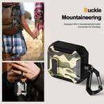 Camouflage Design Shockproof TPU Case for Samsung Galaxy Buds 3 & Buds 3 Pro