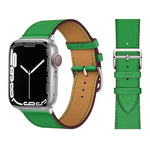 Premium Classic Leather Watch Strap for Apple Watch
