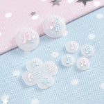 Glitter Thumb Stick Grip Caps and Button Stickers for Nintendo Switch 2