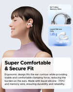 SoundPEATS PearlClip Pro Open-Ear Clip Earbuds