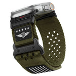 USA Flag Design Nylon Sport Band for Apple Watch