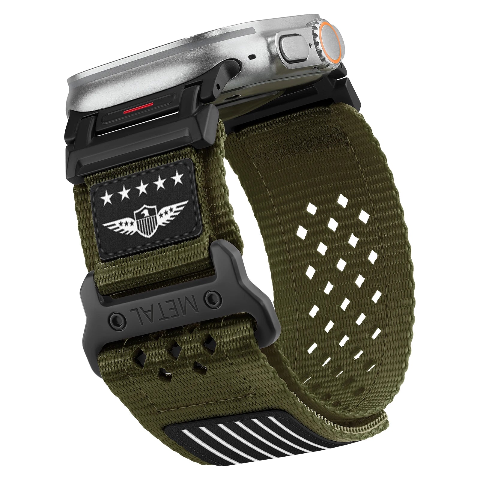 USA Flag Design Nylon Sport Band for Apple Watch