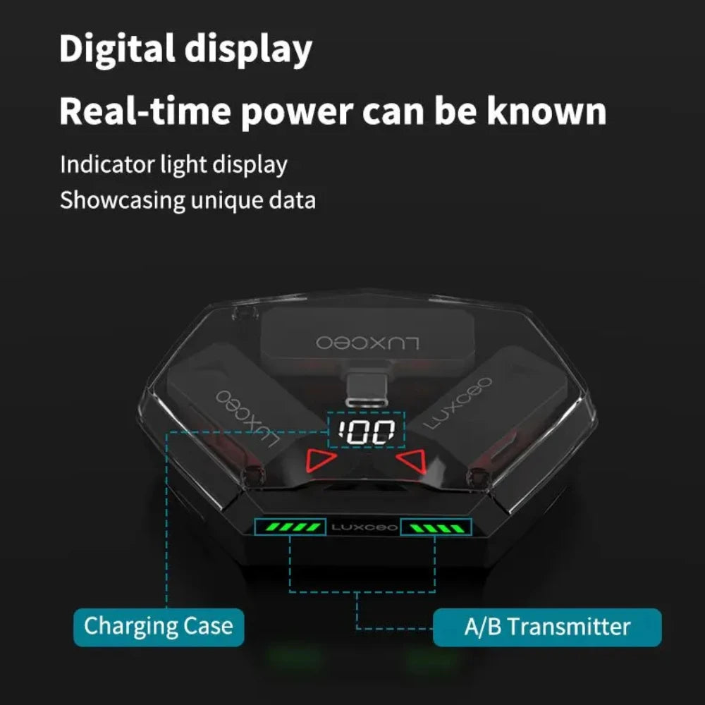 LUXCEO M8 Wireless Lavalier Microphone