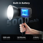 LUXCEO P40W Bi-Color COB Video Light with Bowens Mount