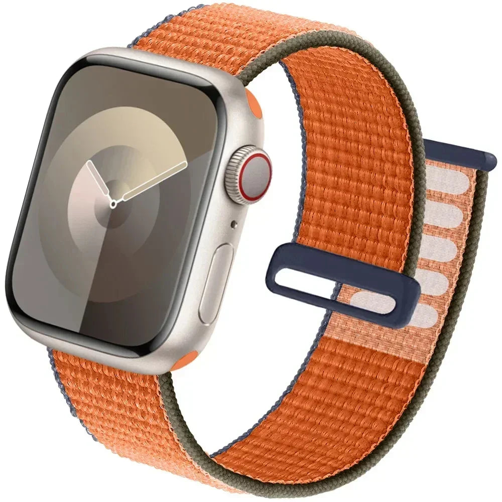 Lightweight Sport Nylon Loop Band for Apple Watch