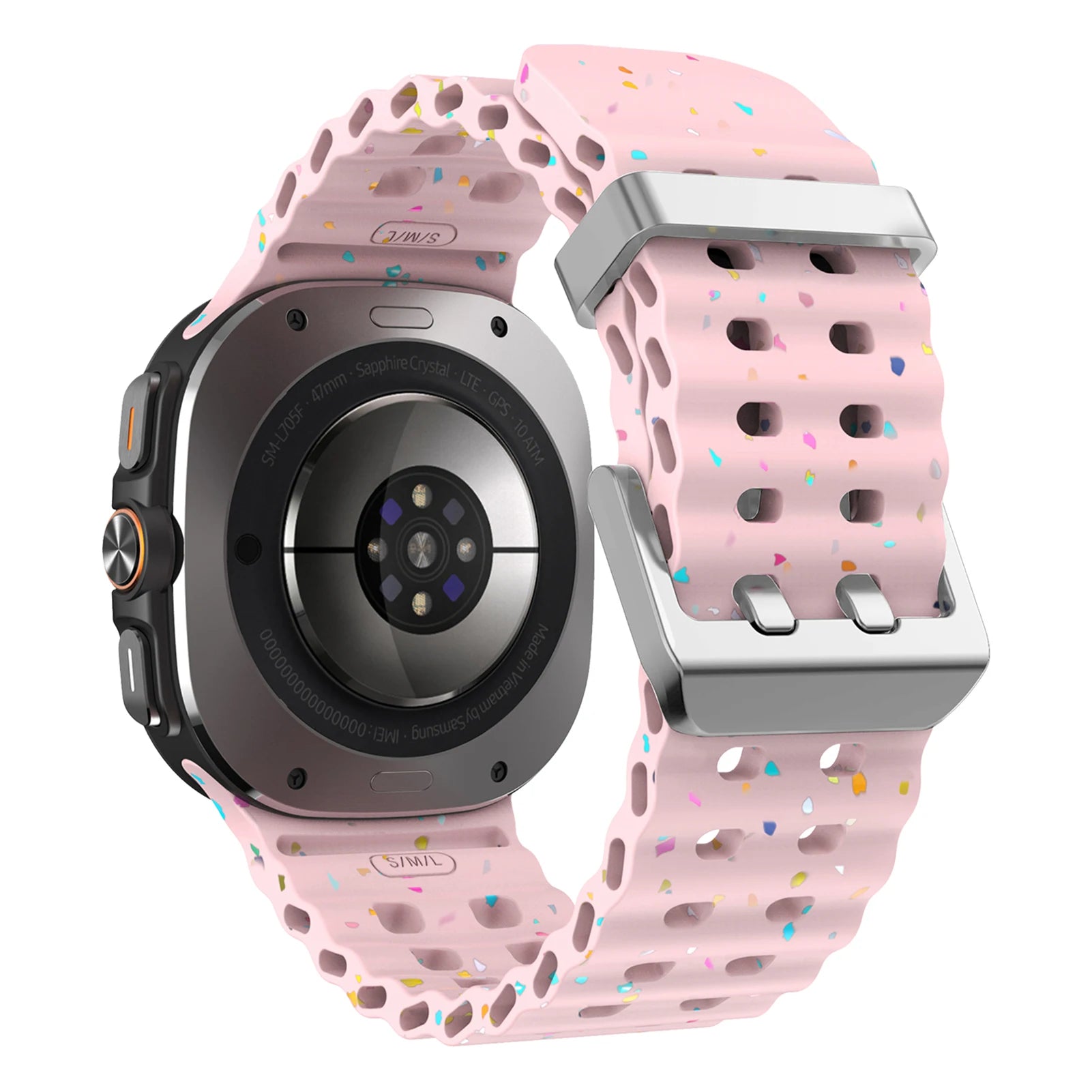 High-Quality Marine Silicone Band for Samsung Galaxy Watch Ultra and Samsung Galaxy Watch Ultra (2025)