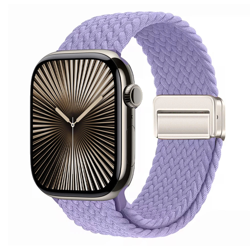 Premium Nylon Braided Strap for Apple Watch