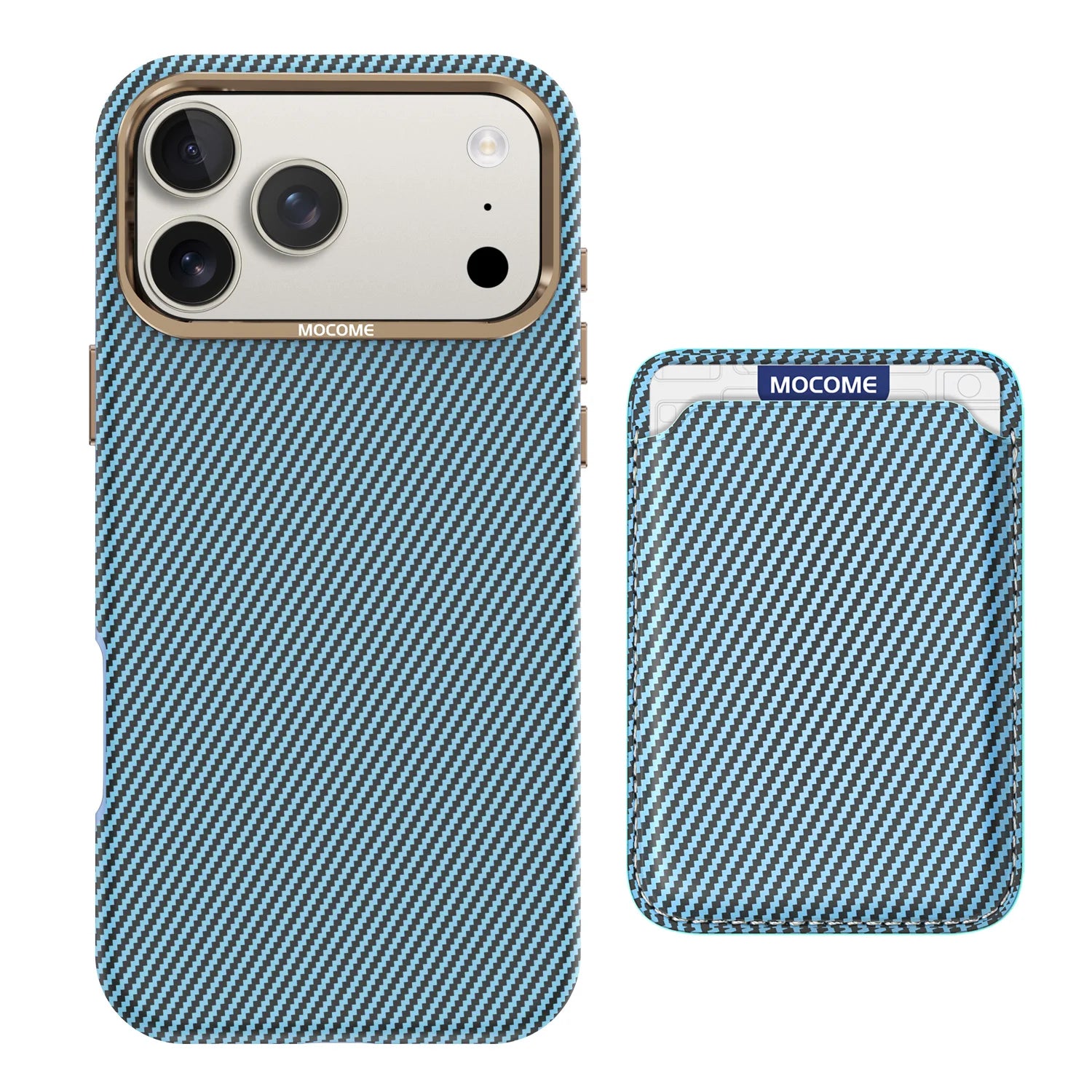 Slim Business MagSafe Case with Detachable Card Holder for iPhone 17 Series