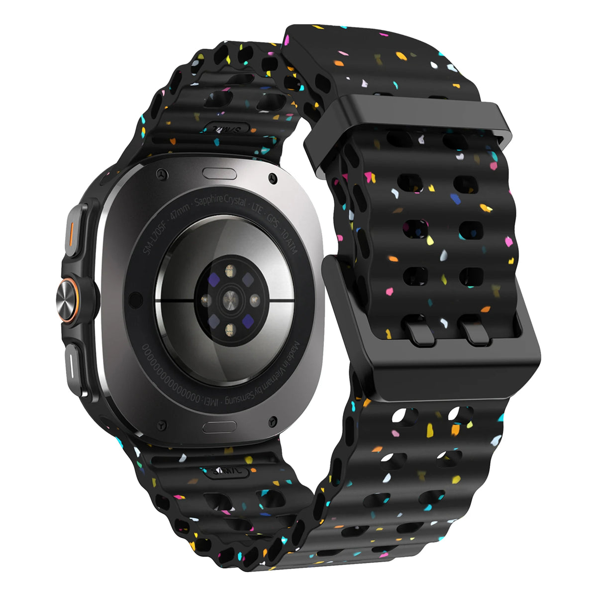 Quick-Release Water-Resistant Sport Watch Bands for Samsung Galaxy Watch Ultra