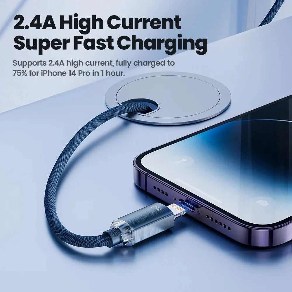 Toocki 2.4A Lightning Charging Cable