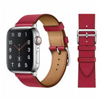 Premium Classic Leather Watch Strap for Apple Watch
