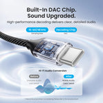 Vention USB-C To 3.5mm Audio Cable With Built-In DAC