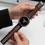 Silicone Sports Band with Magnetic Clasp Closure for Samsung Galaxy Watch Ultra 2