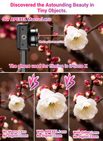 APEXEL Upgraded 4K HD Macro Lens 100mm with CPL Filter