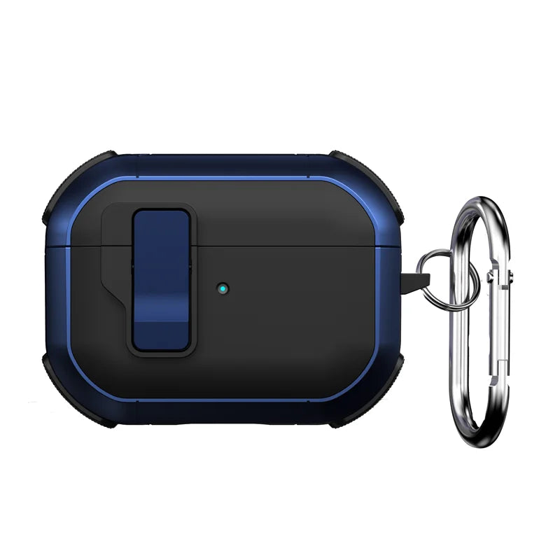 Self-Ejecting Magnetic Headphone Case with Carabine for AirPods 4