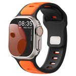 Perforated Silicone Sport Band with Ventilation Holes for Apple Watch