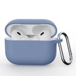 Soft Silicone Protective Case with Hook for AirPods Pro 3
