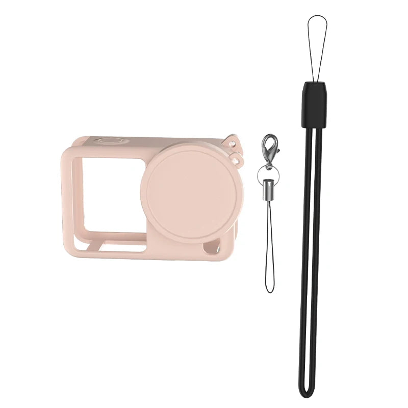 Soft Silicone Protective Case & Lens Cap for DJI Osmo Action 6