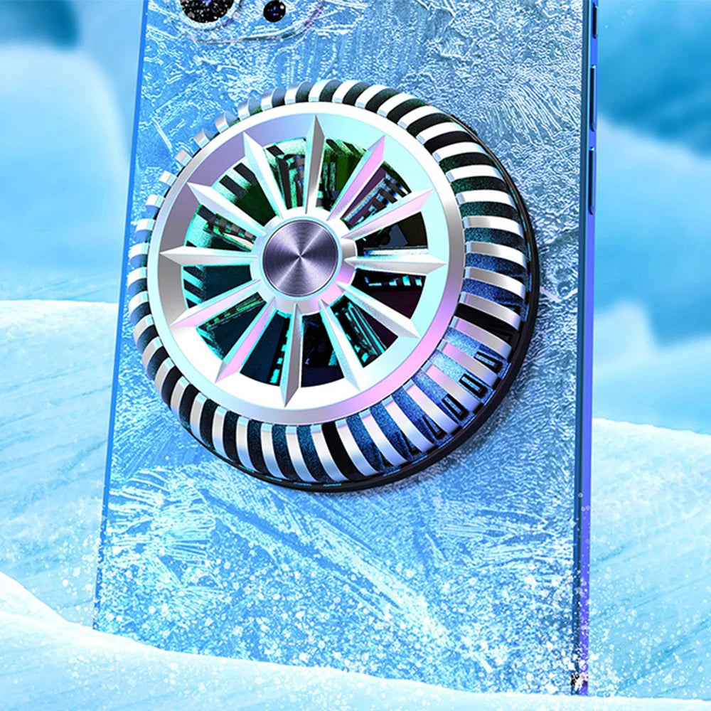 Semiconductor Cooling Radiator Magnetic Cooler Fan for Mobile Gaming Phones