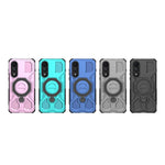 Rugged Protective Case with Metal Magnetic Holder Ring for OnePlus Nord 5