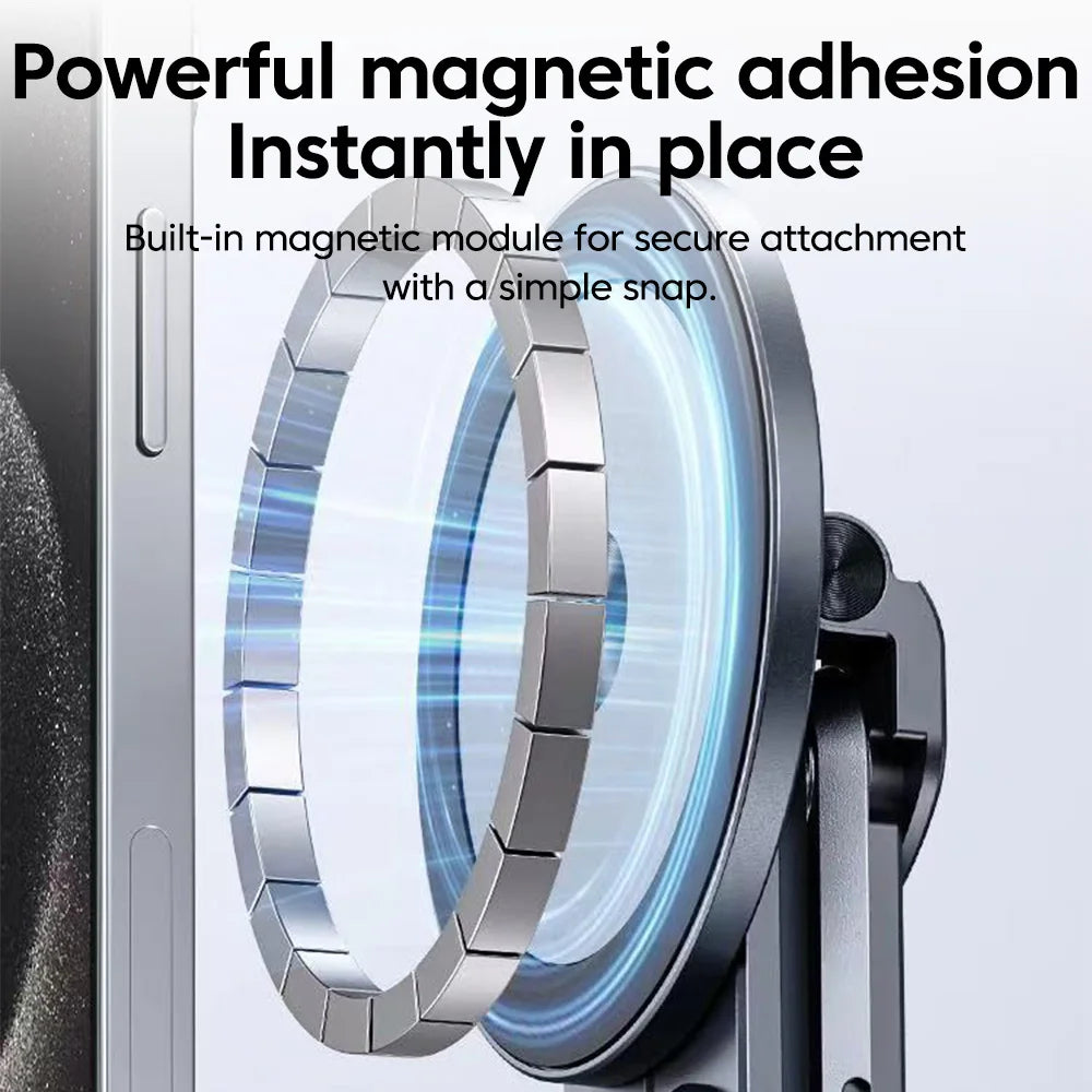 Foldable Aluminum Alloy Magnetic Device Stand