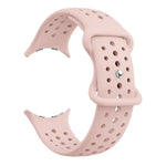 Perforated Silicone Watch Band with Snap Button Closure for Google Pixel Watch 3