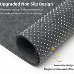 Large Extended Felt Desk Mat Mouse Keyboard Pad