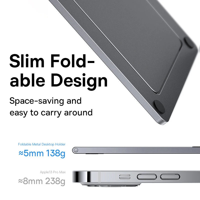 Foldable Aluminum Desktop Stand