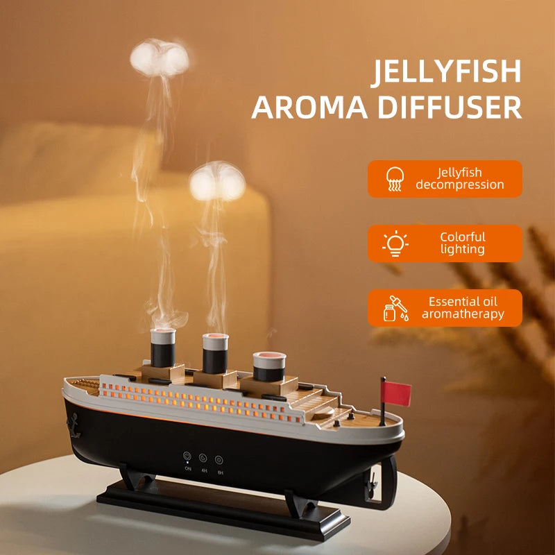 Simulated Steam Boat Aroma Diffuser