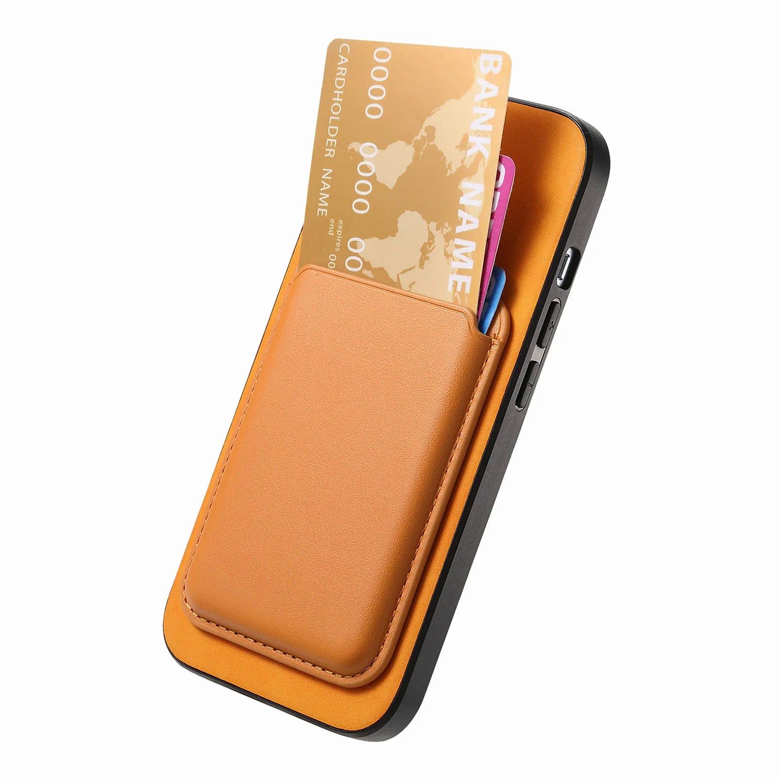Premium 2-in-1 MagSafe Leather Wallet Case with Card Slot for iPhone 17 Series