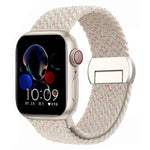 Stretchable Braided Solo Loop with Magnetic Closure for Apple Watch