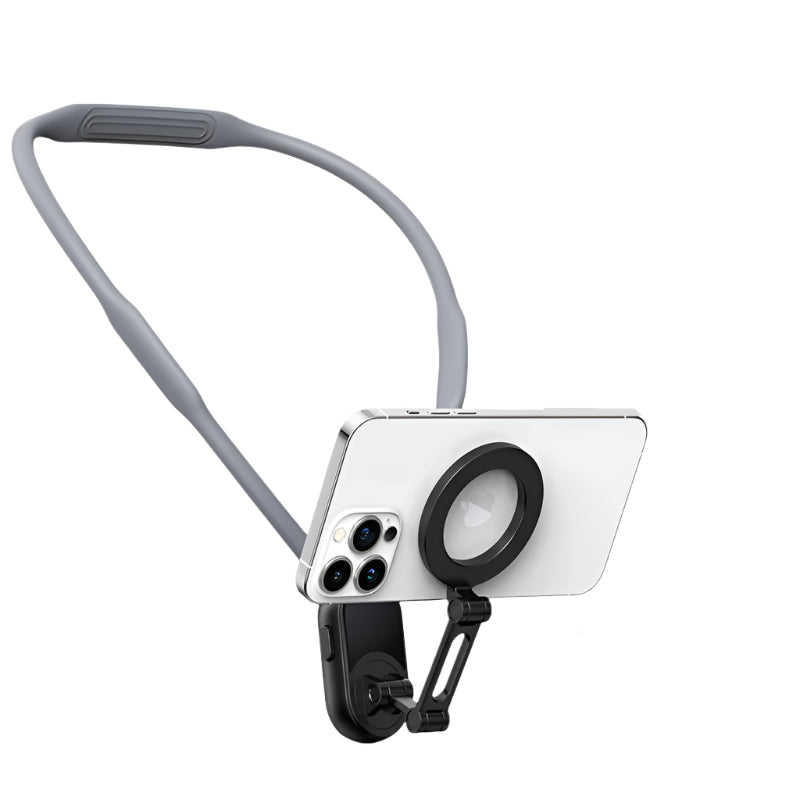 Universal Neck Mount Magnetic Phone Clip