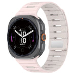 Silicone Sports Band with Magnetic Clasp Closure for Samsung Galaxy Watch Ultra 2