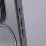 Anti-Slip Transparent Bumper MagSafe Case for iPhone 16 Series