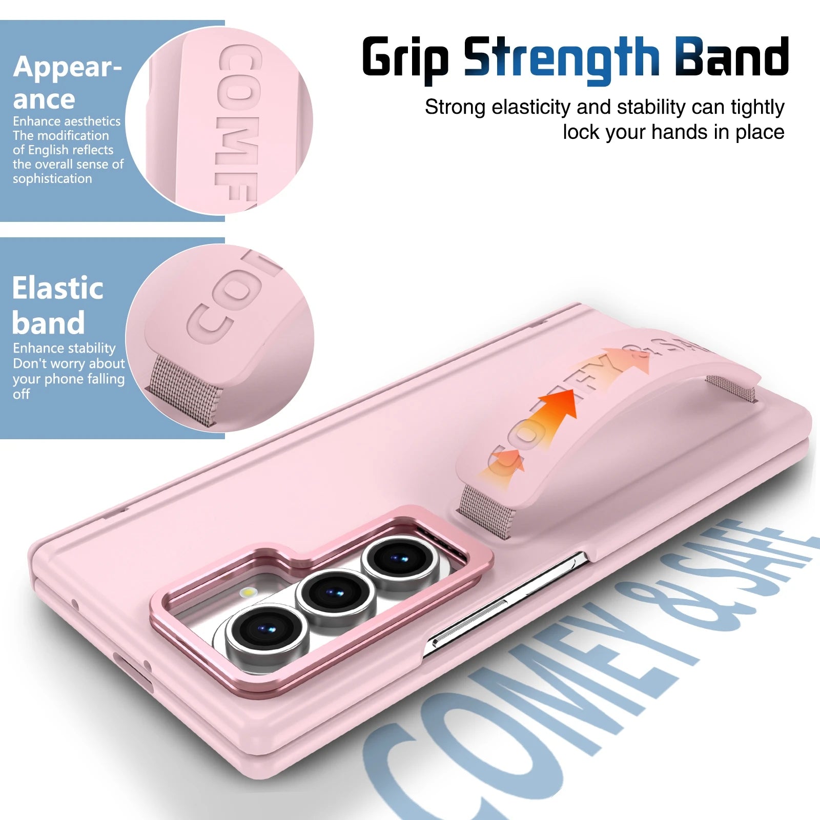 Full Hinge Protection Case with Screen Protector for Samsung Galaxy Z Fold 6