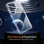 Shockproof Hybrid Clear Case with Military-Grade Drop Protection for Samsung Galaxy S26 Series