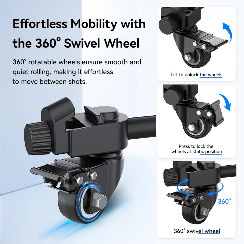 Ulanzi AT-02 Portable Tripod Dolly Kit