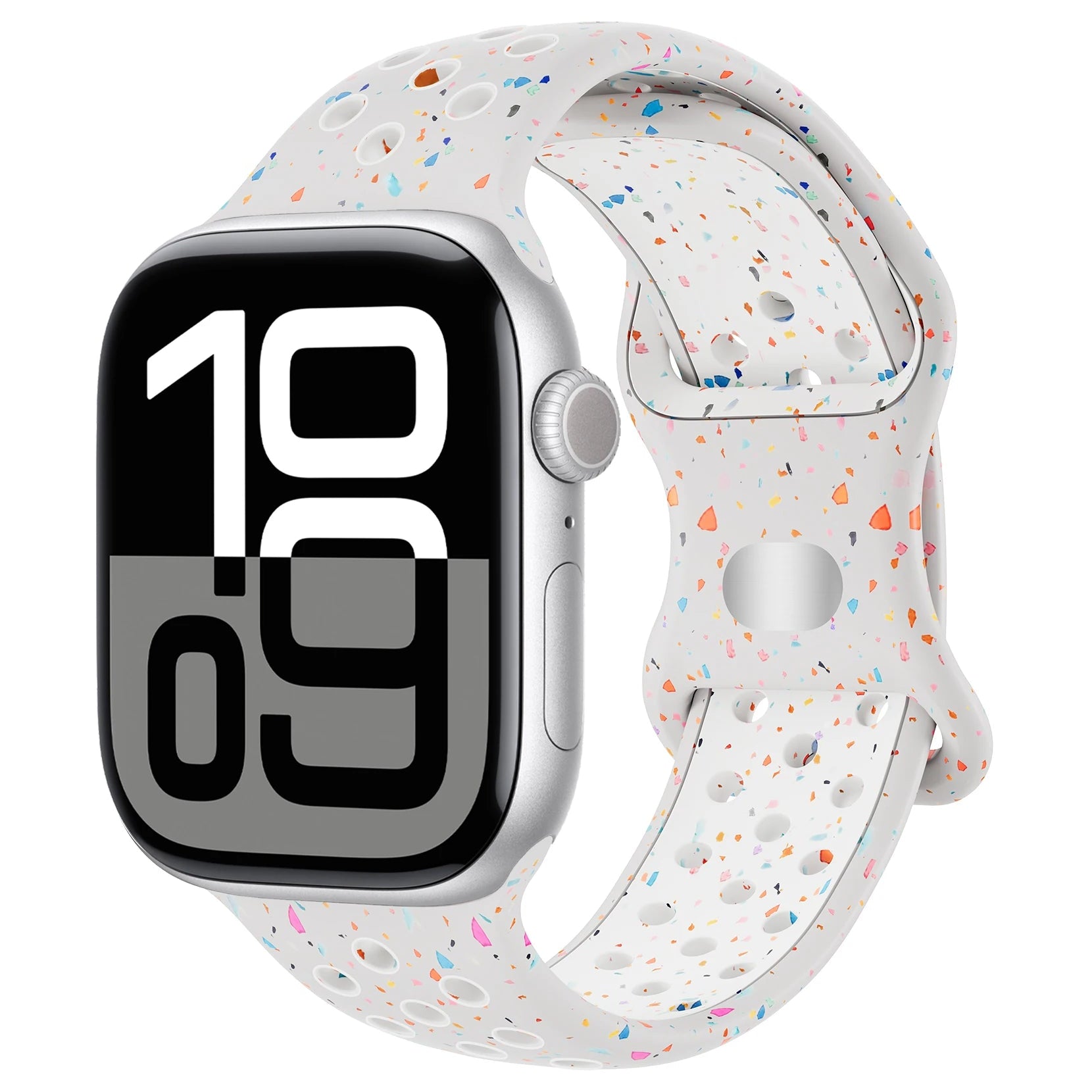 Breathable Sport Silicone Strap for Apple Watch