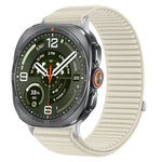Breathable Ribbed Nylon Watch Strap for Samsung Galaxy Watch Ultra 2