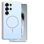 Shockproof Liquid Silicone Magnetic Case for Samsung Galaxy S25 Series