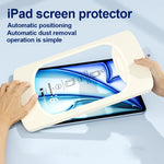 Dust Removal Lever Tempered Glass Screen Protector for iPad Mini 7