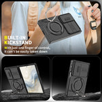 Heavy Duty PC+TPU Case with Rotating Ring Magnetic Car Mount Bracket for Samsung Galaxy Z Fold 8