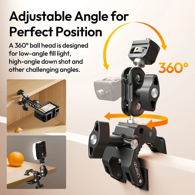 Ulanzi CO78 Camera Mount Clamp Kit