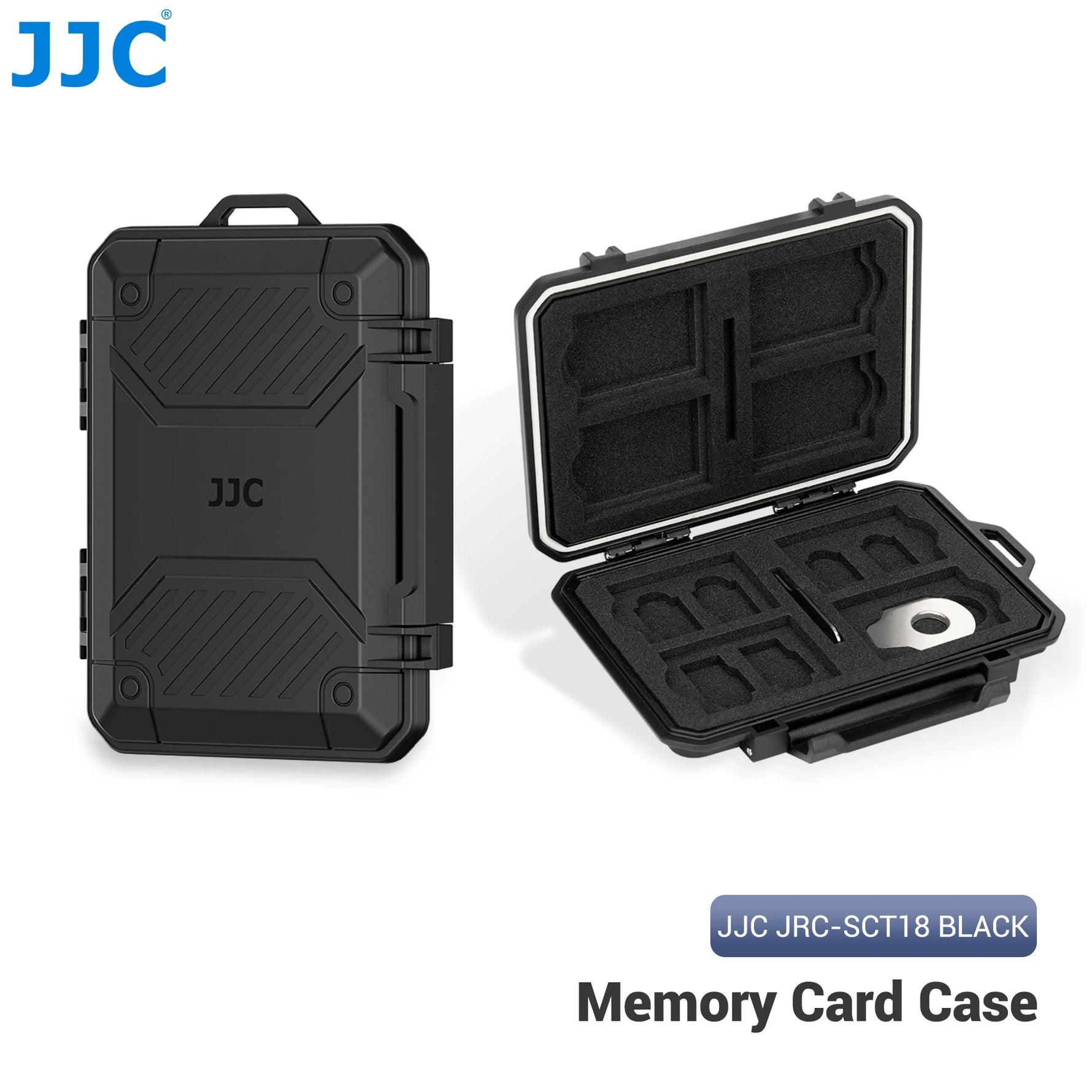 JJC IP67 Water-Resistant Memory Card Case
