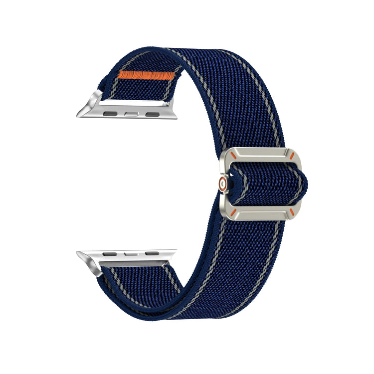 Elastic Nylon Band with Adjustable Slide Buckle for Apple Watch