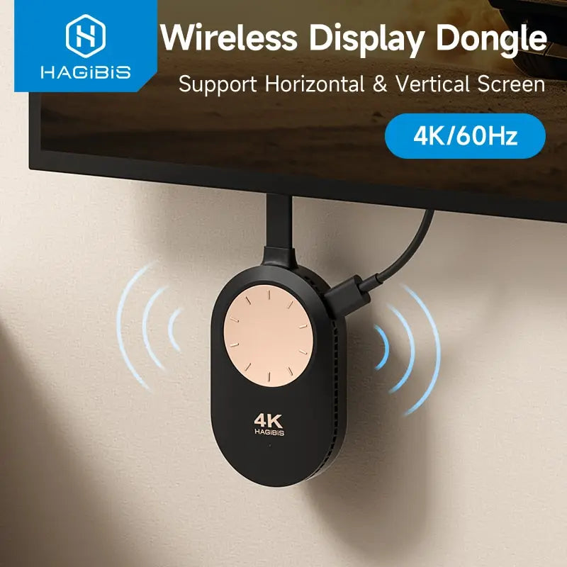 Hagibis Wireless HDMI Display Dongle Adapter