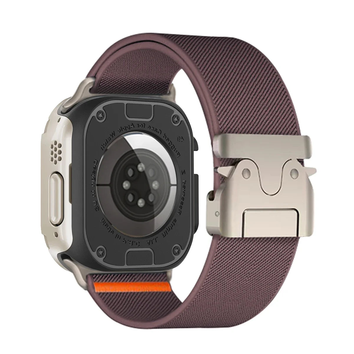 Protective Case and Nylon Sport Strap for Apple Watch