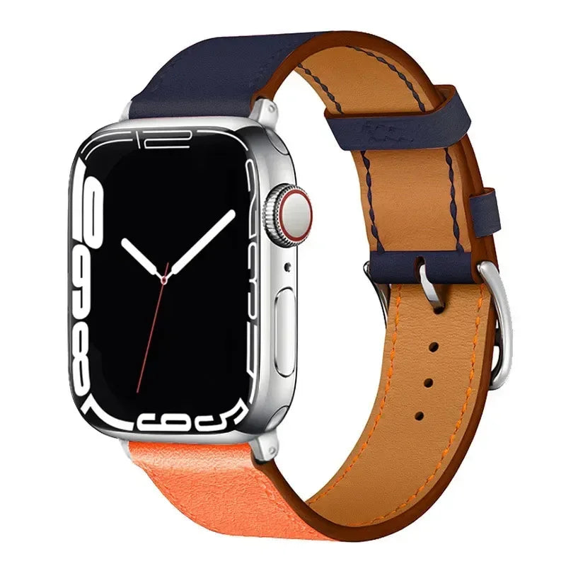 Classic Leather Replacement Strap for Apple Watch