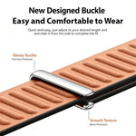 Slide-Lock Leather Strap for Google Fitbit Air